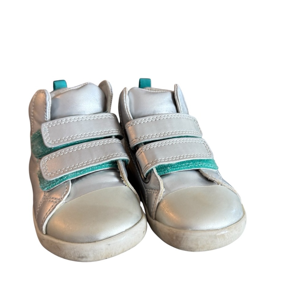 Ten Little Silver Everyday Hightop Unisex Vegan Sneakers 7.5 - Picture 4 of 6